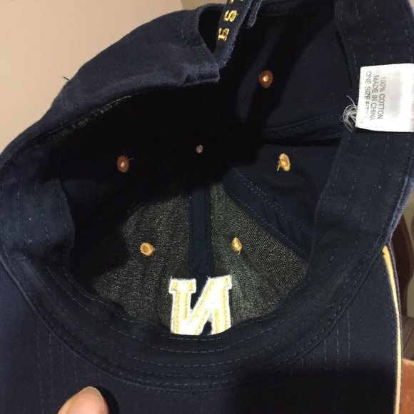 Navy Blue navy Cap - Picture 6 of 7